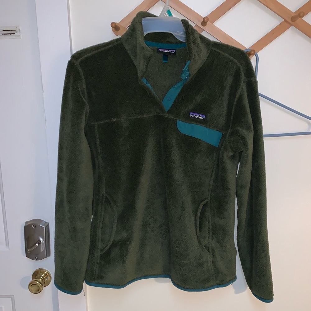 Forest Green Patagonia Retoole Fleece